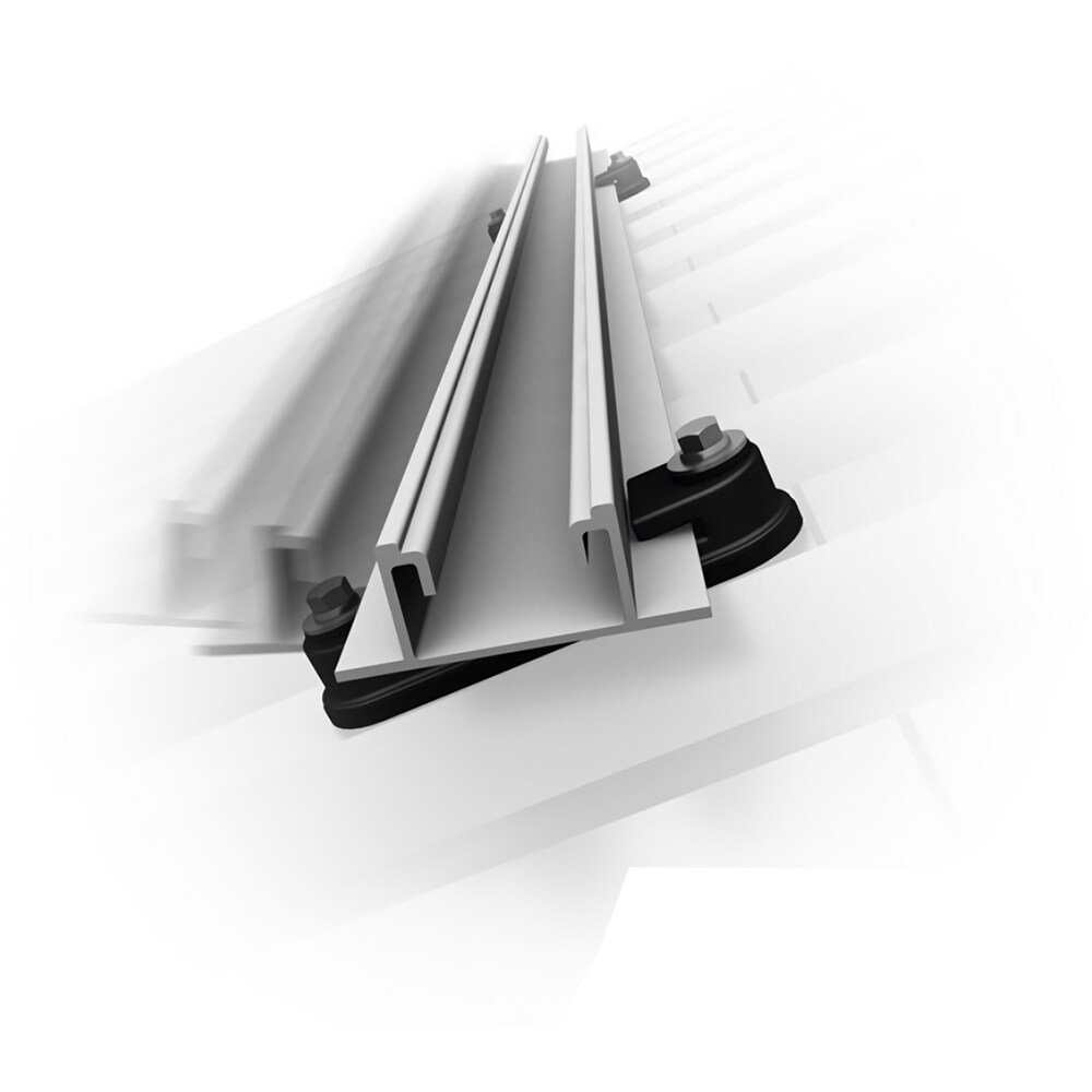 Kit montaj panouri fotovoltaice MCI Speed-Rail, 6 panouri in linie, uz industrial