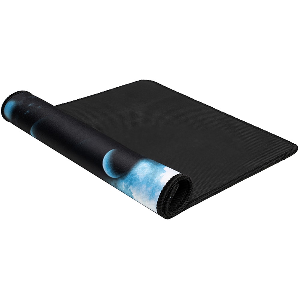 Mouse Pad Gaming SPACER SP-PAD-GAME-M-PICT, negru-albastru
