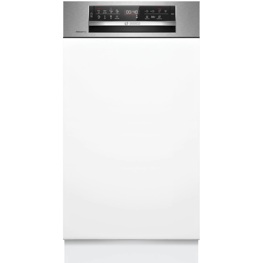 Masina de spalat vase semi-incorporabila BOSCH SPI6EMS21E, 10 seturi, 8 programe, 45 cm, Clasa B, inox