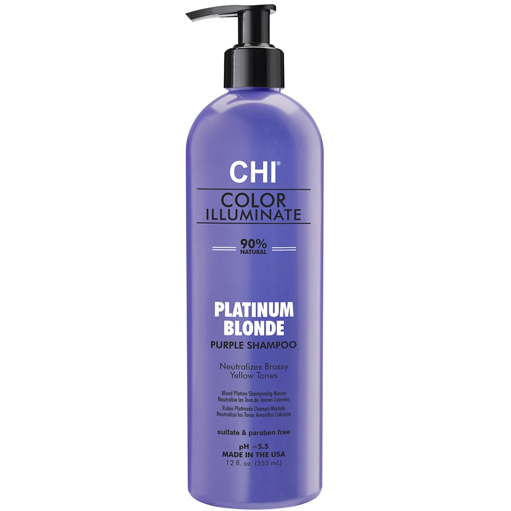 Sampon CHI Ionic Color Illuminate Platinum Blonde, 355ml