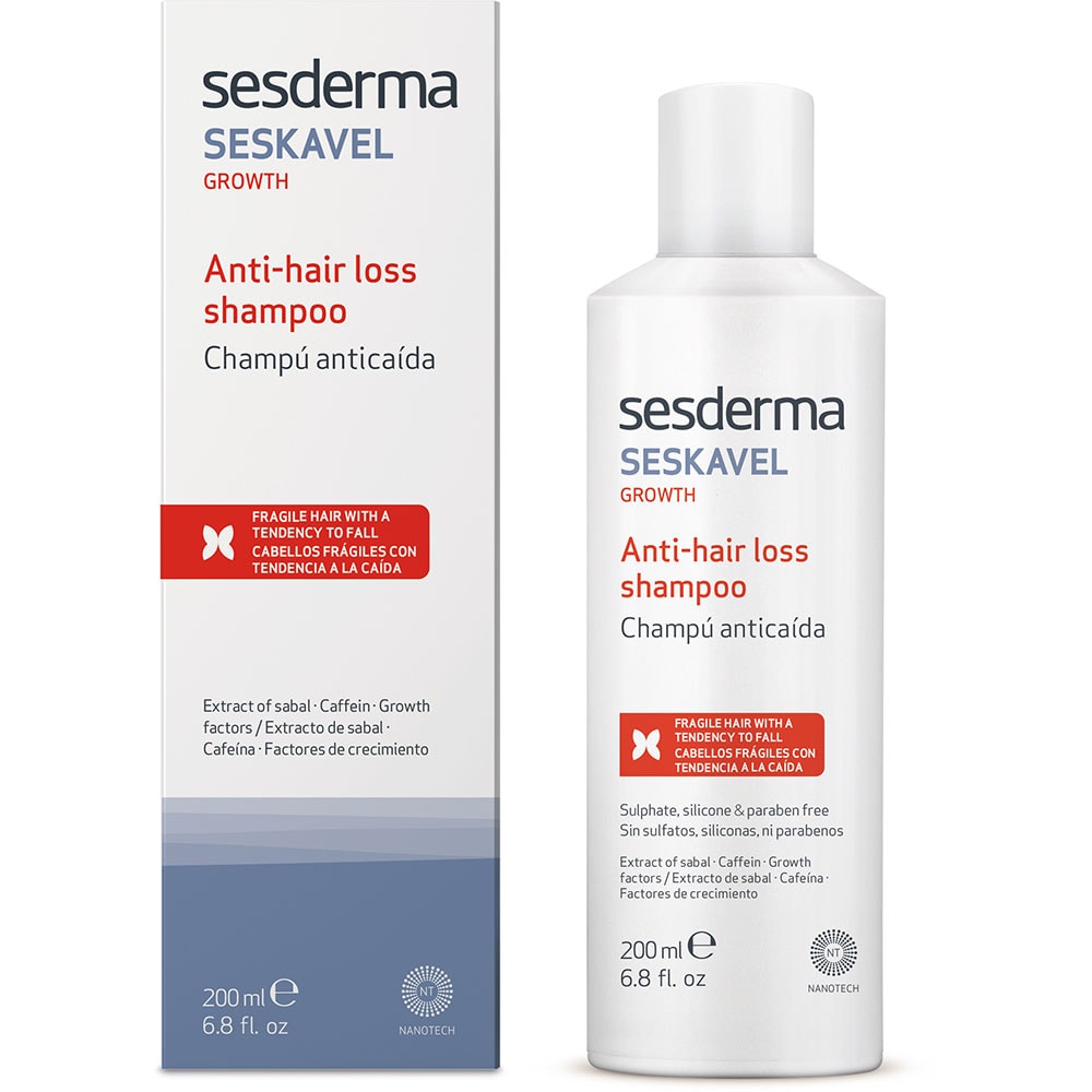 Sampon SESDERMA Seskavel Growth, 200ml