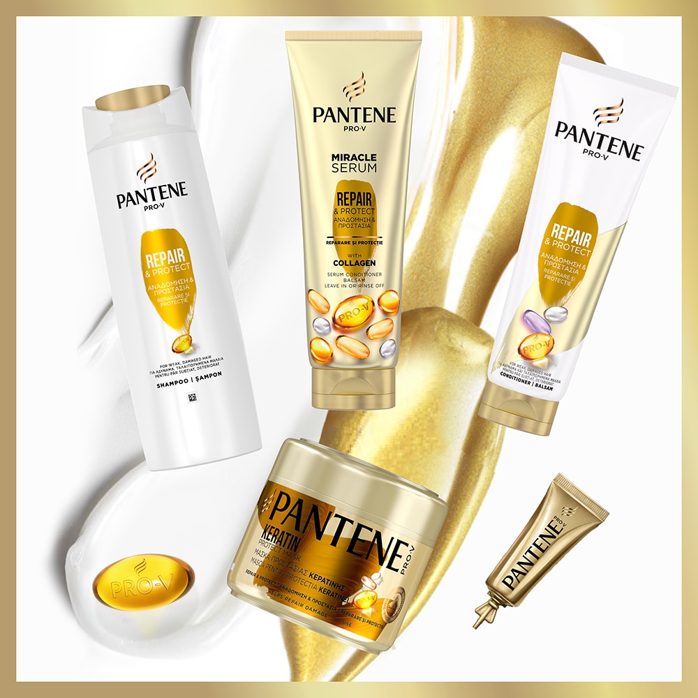 Sampon PANTENE Pro-V pentru par deteriorat Repair & Protect, 360ml
