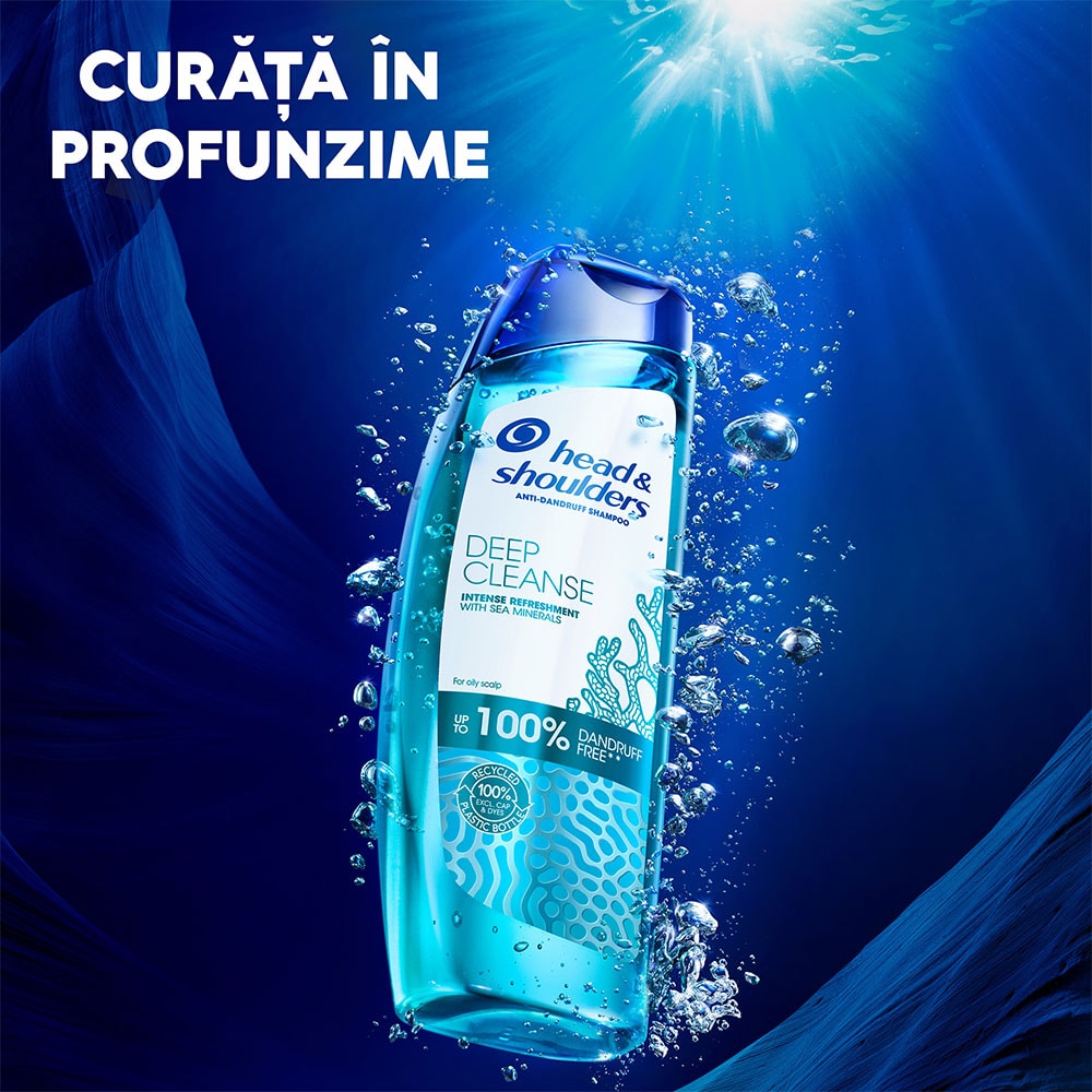 Sampon HEAD&SHOULDERS Deep Cleanse Sea Minerals, 300ml