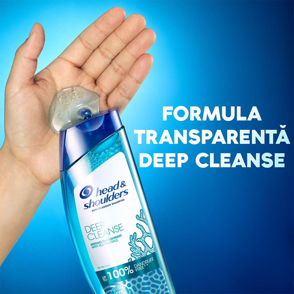 Sampon HEAD&SHOULDERS Deep Cleanse Sea Minerals, 300ml