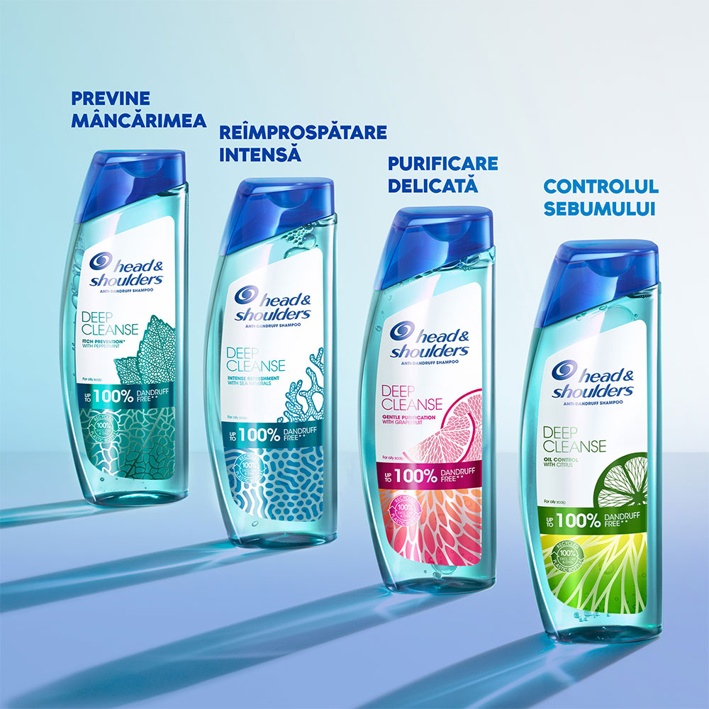 Sampon HEAD&SHOULDERS Deep Cleanse Citrus, 300ml