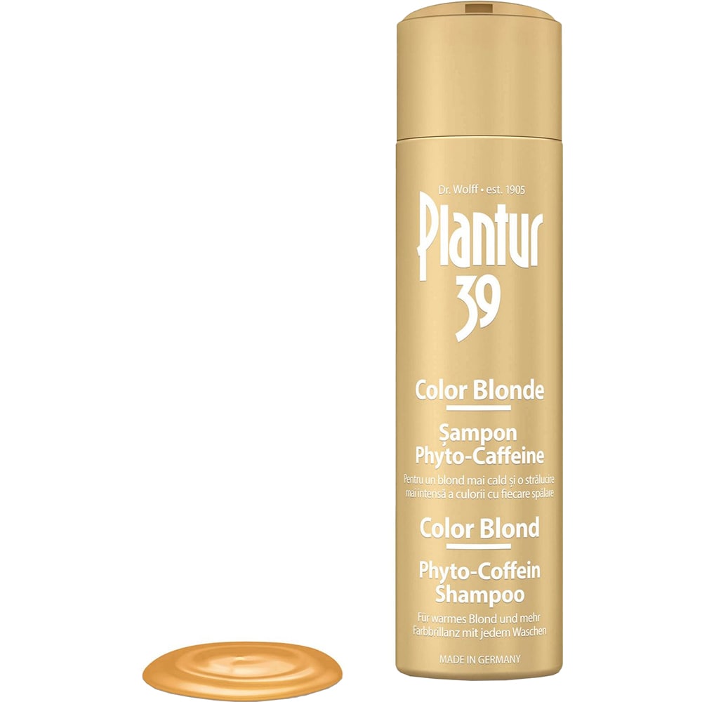 Sampon nuantator pentru par blond PLANTUR39 Phyto-Caffeine, 250ml
