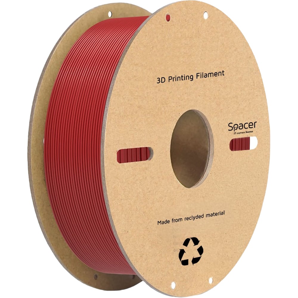 Filament printare 3D SPACER, PET-G, 1.75 mm, 1 kg, rosu