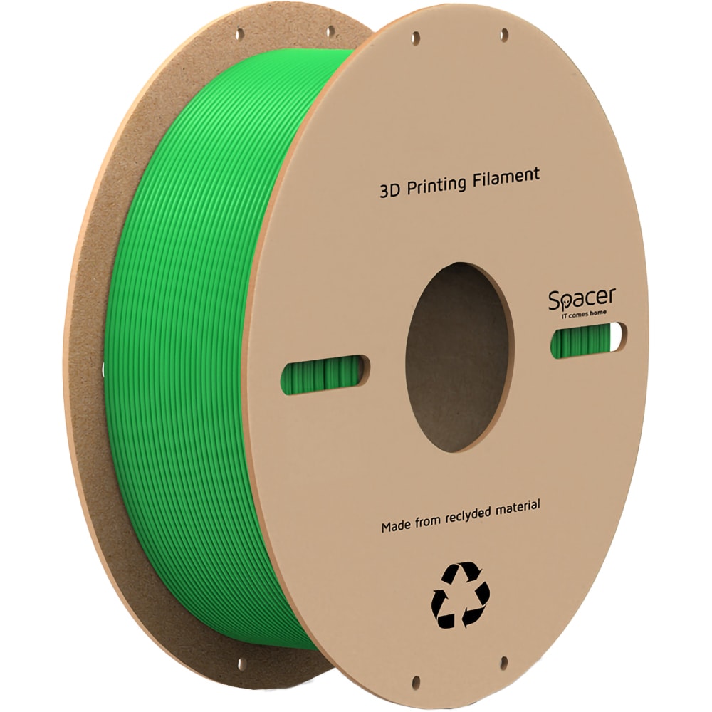 Filament printare 3D SPACER, PLA, 1.75 mm, 1 kg, verde