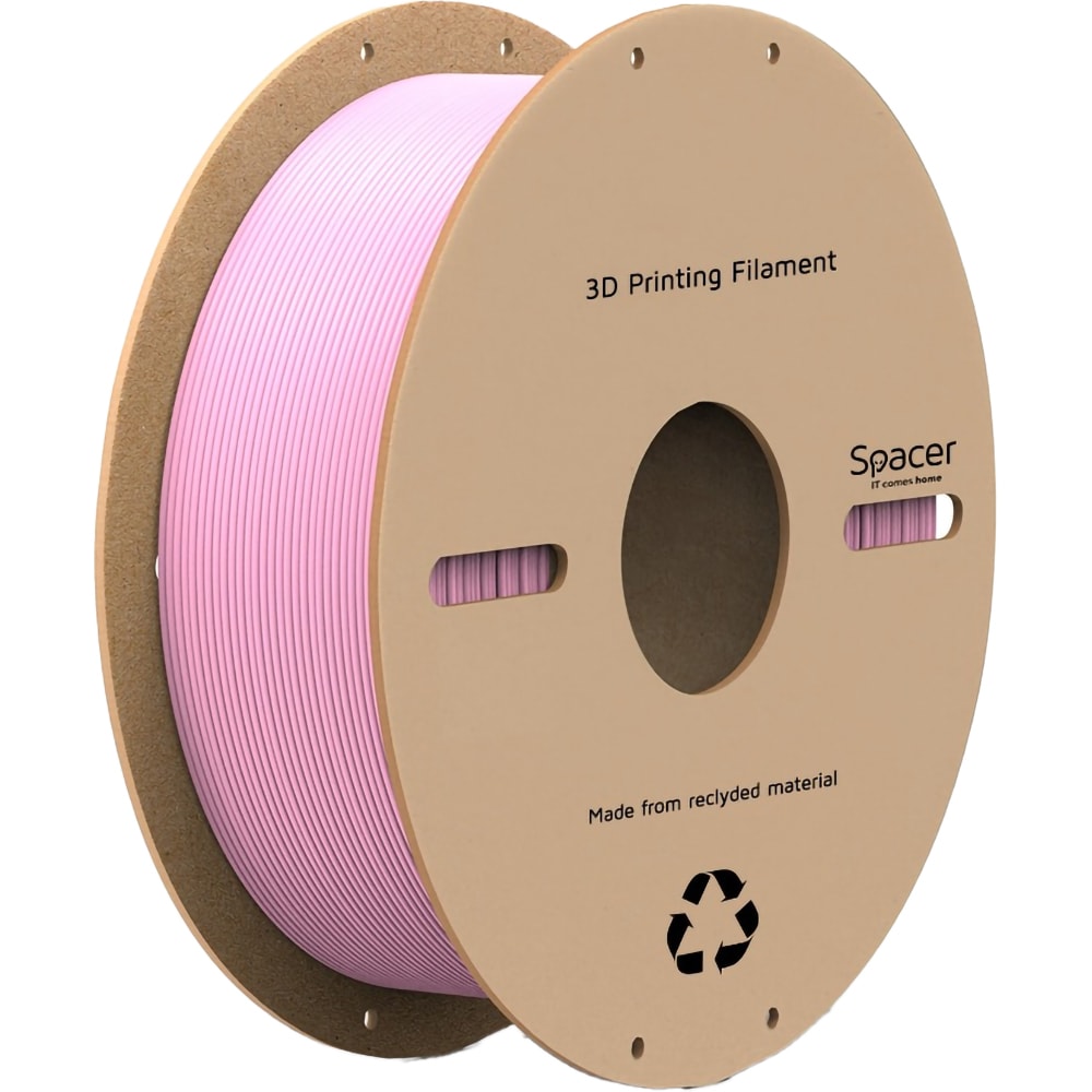 Filament printare 3D SPACER, PLA, 1.75 mm, 1 kg, roz