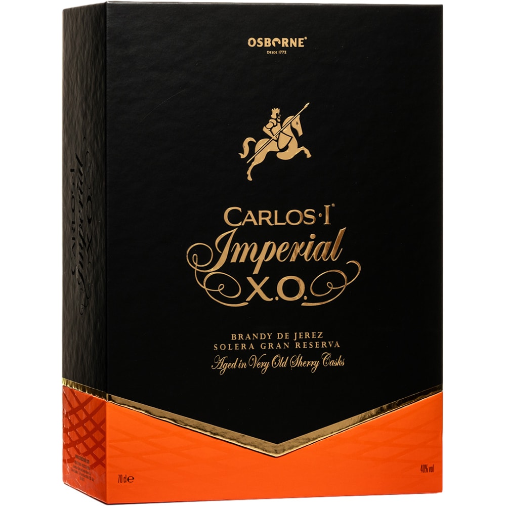 Brandy Carlos I Solera Gran Reserva Imperial 7YO XO, 0.7L