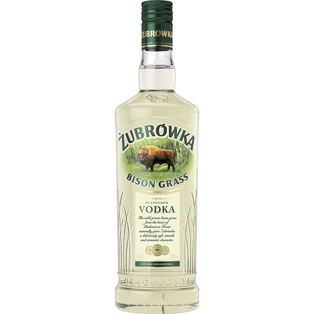 Vodka Zubrowka Bison Grass, 0.7L