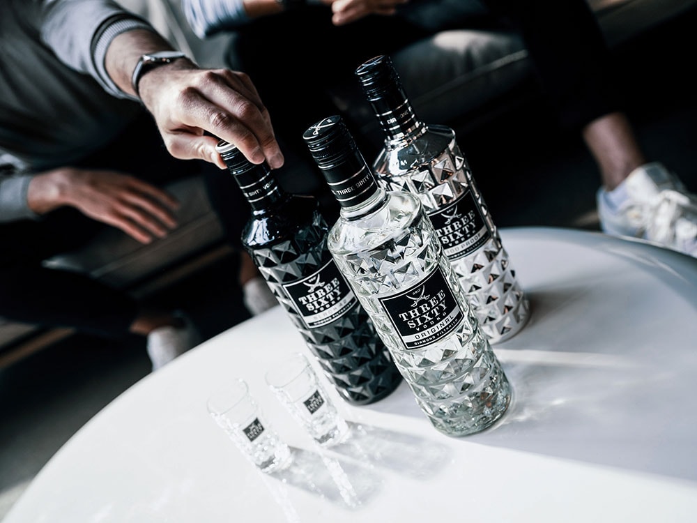 Vodka Three Sixty, 1L