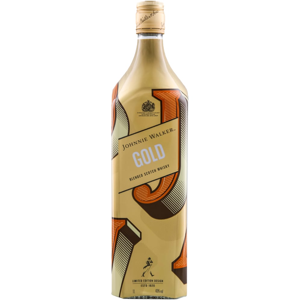Whisky Johnnie Walker Gold Label Icon, 1L