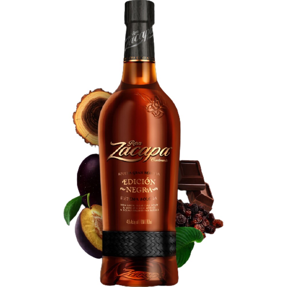 Rom Zacapa Edicion Negra Giftbox, 0.7L