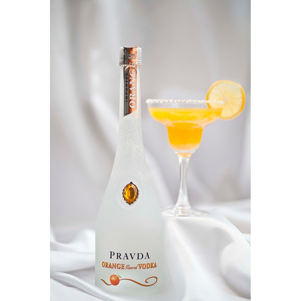 Vodka Pravda Orange Flavoured, 0.7L