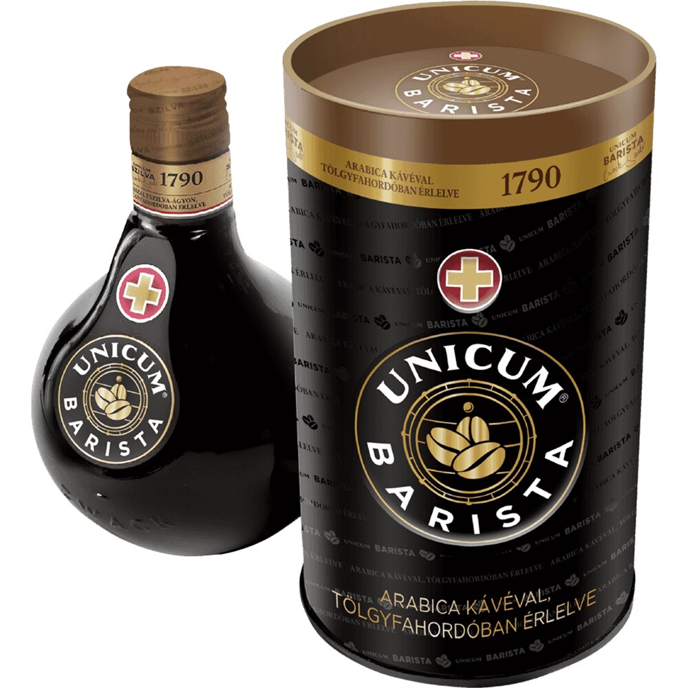 Lichior Unicum Barista Lichior, 0.5L + Cutie metalica