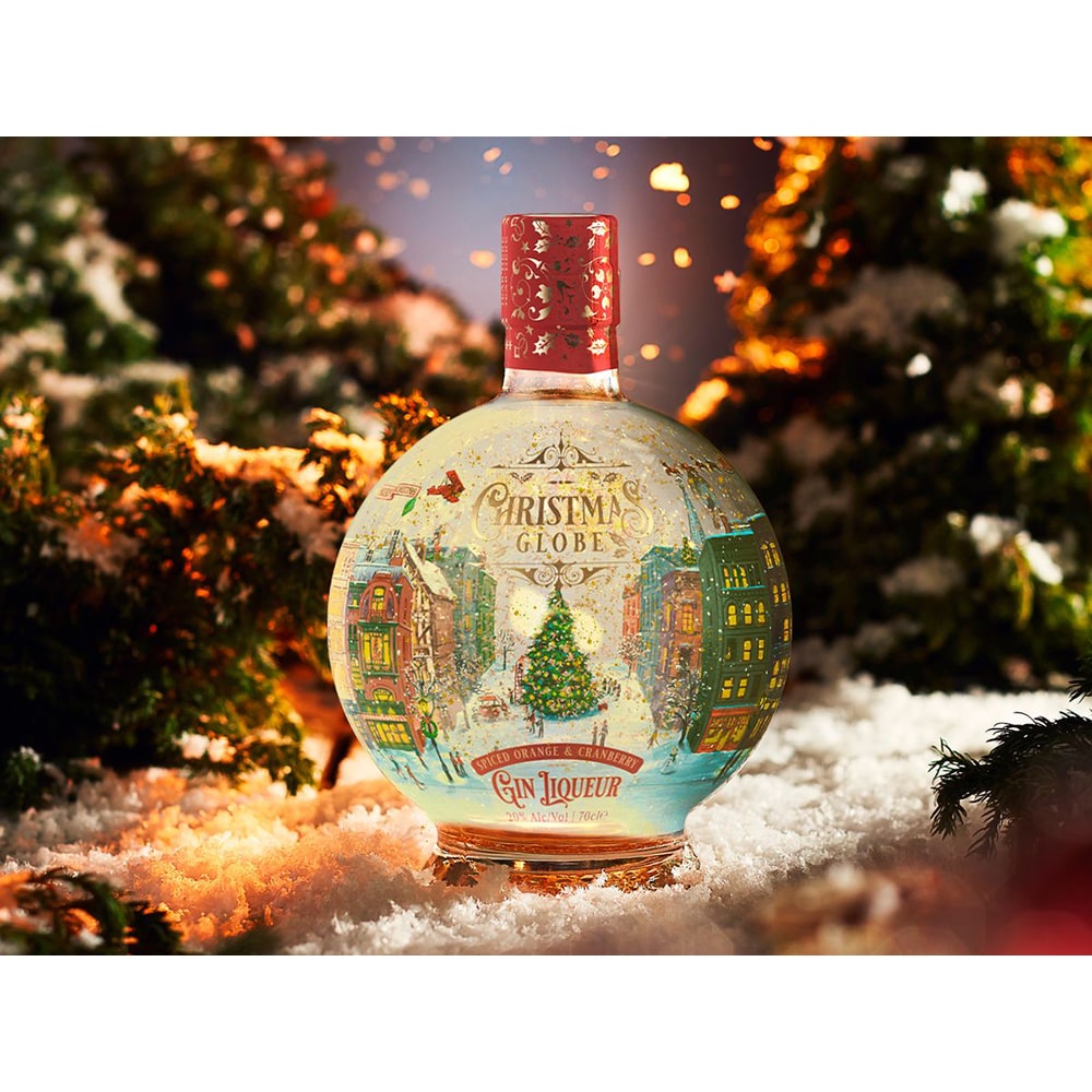 Lichior Christmas Globe Spiced O Cranberry, 0.7L