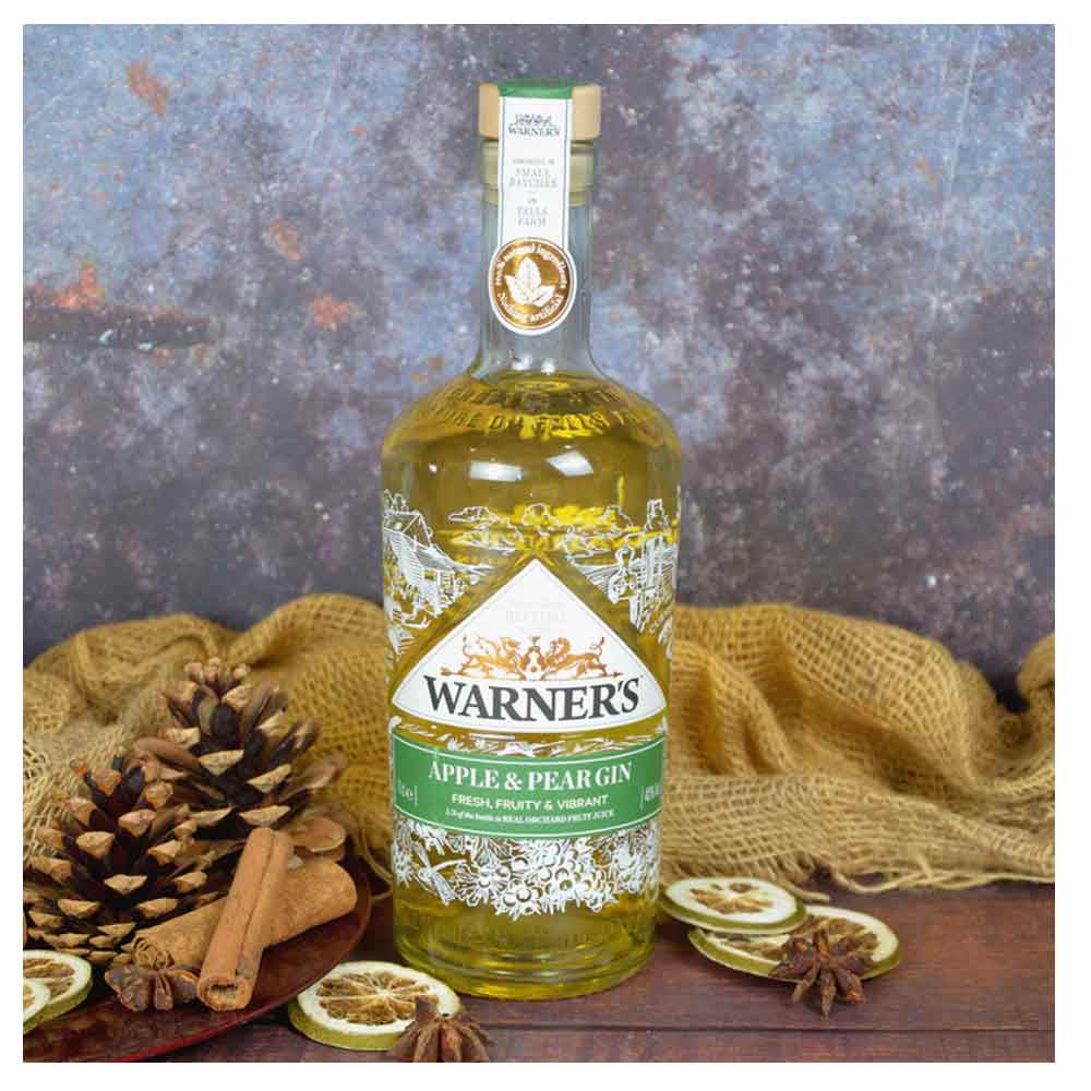 Gin Warner's Apple&Pear, 0.7L