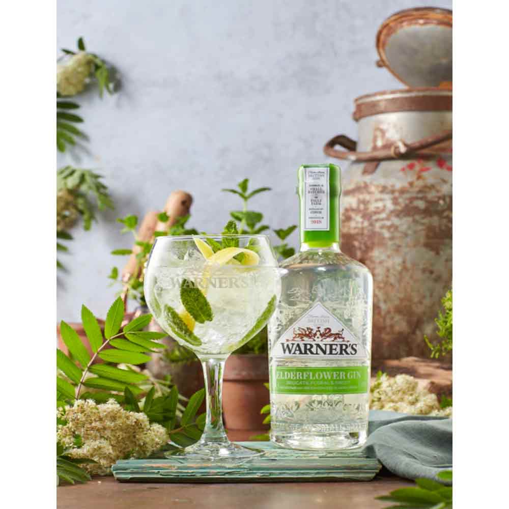 Gin Warner's Elderflower, 0.7L