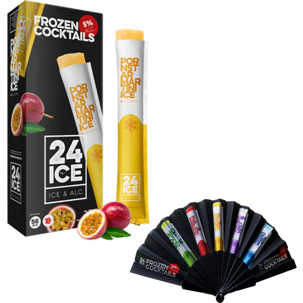 Cocktail 24 Ice Martini Ice, 0.065L x 5 tetrapak