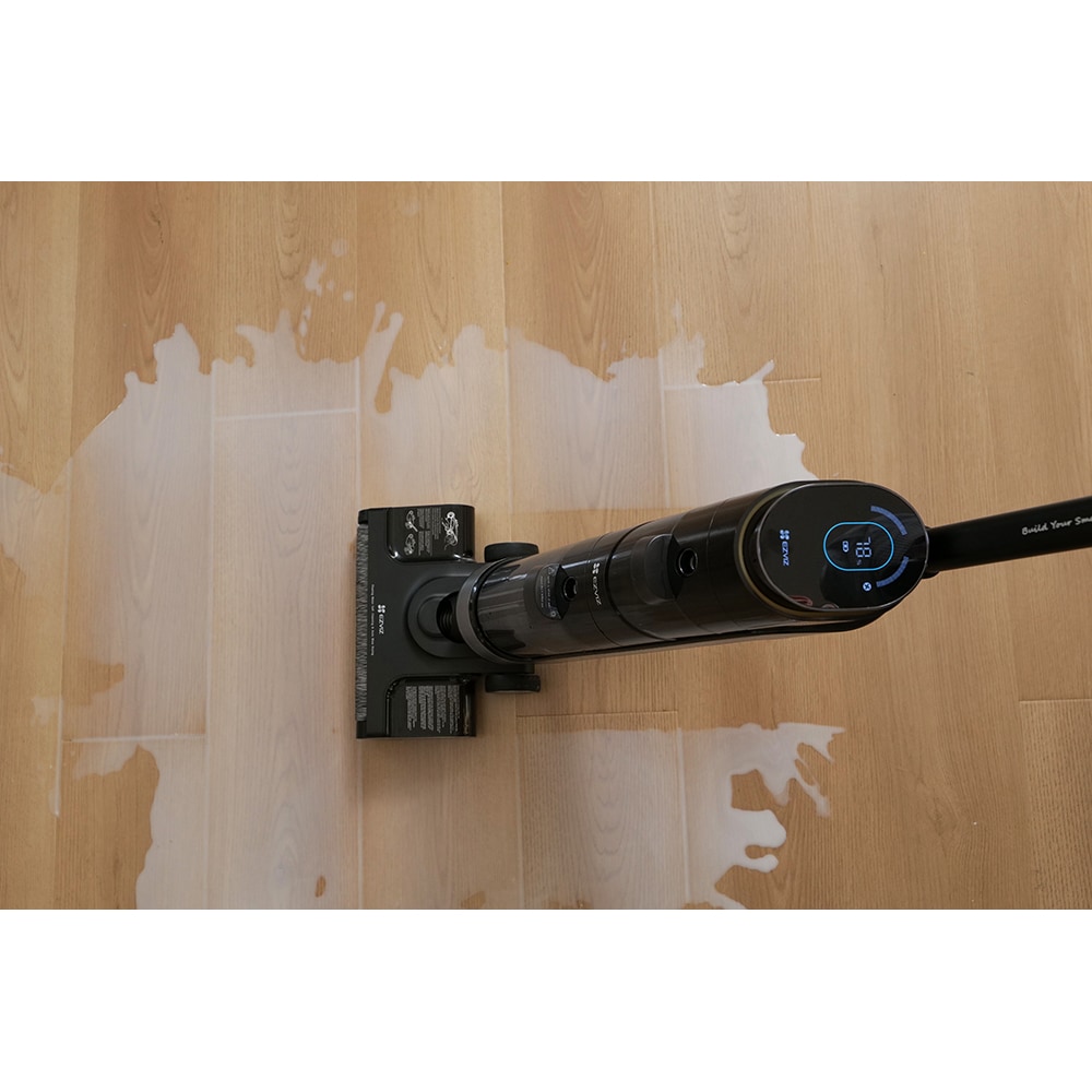 Aspirator vertical EZVIZ RH1, 0.6l, 21.6V, autonomie max 35 min, iluminare LED, negru-gri 