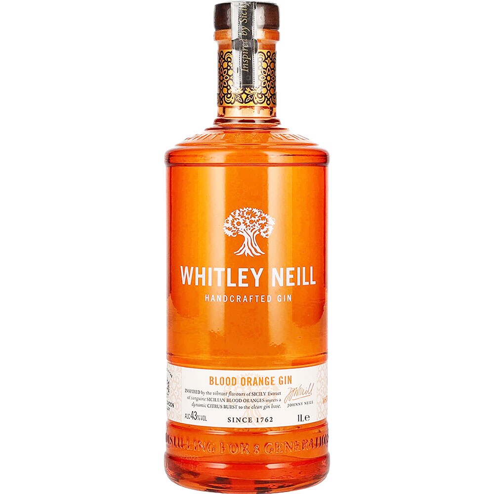 Gin Whitley Neill Blood Orange, 1L