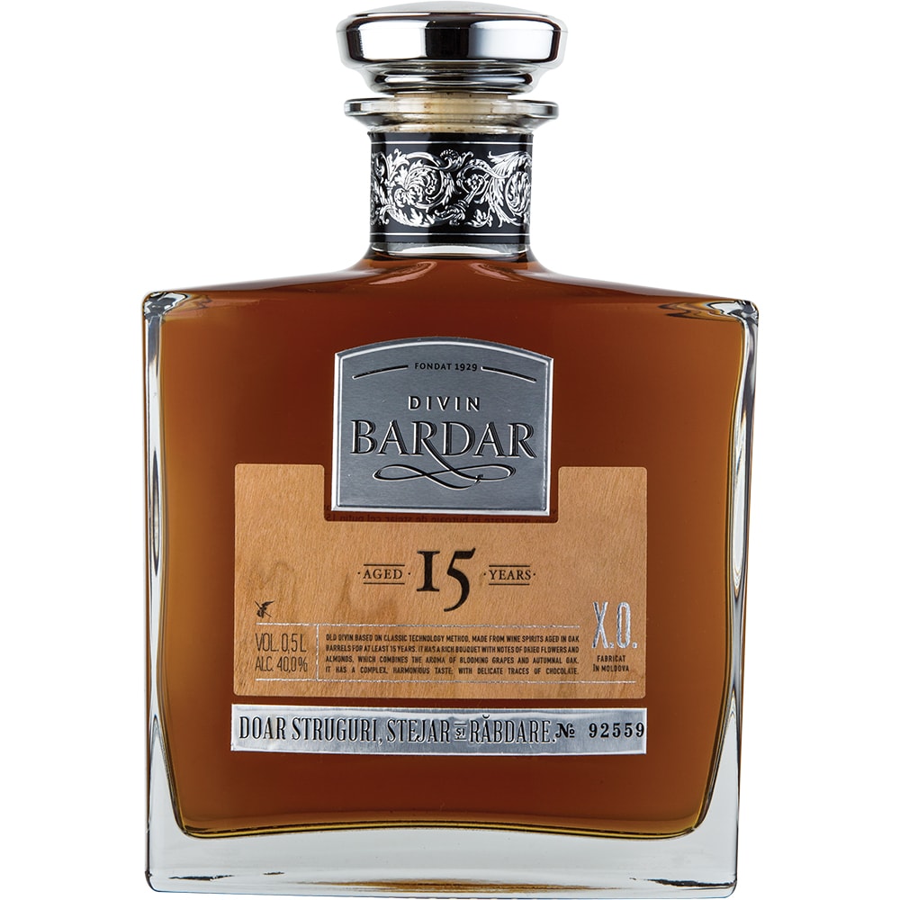 Vinars Divin Bardar 15YO XO, 0.5L