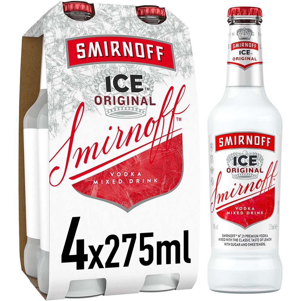channel quality Multiplication Vodka Smirnoff Ice bax 0.275L x 4 sticle