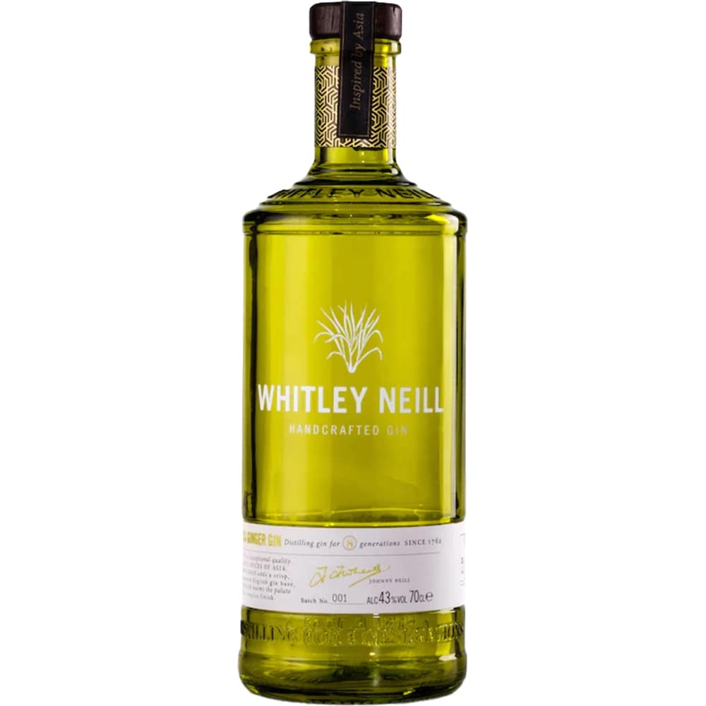 Gin Whitley Neill Lemongrass & Ginger, 0.7L