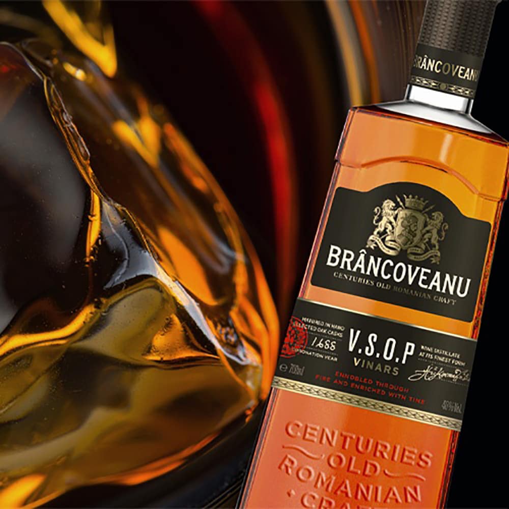 Vinars Brancoveanu VSOP, 0.7L + 2 pahare