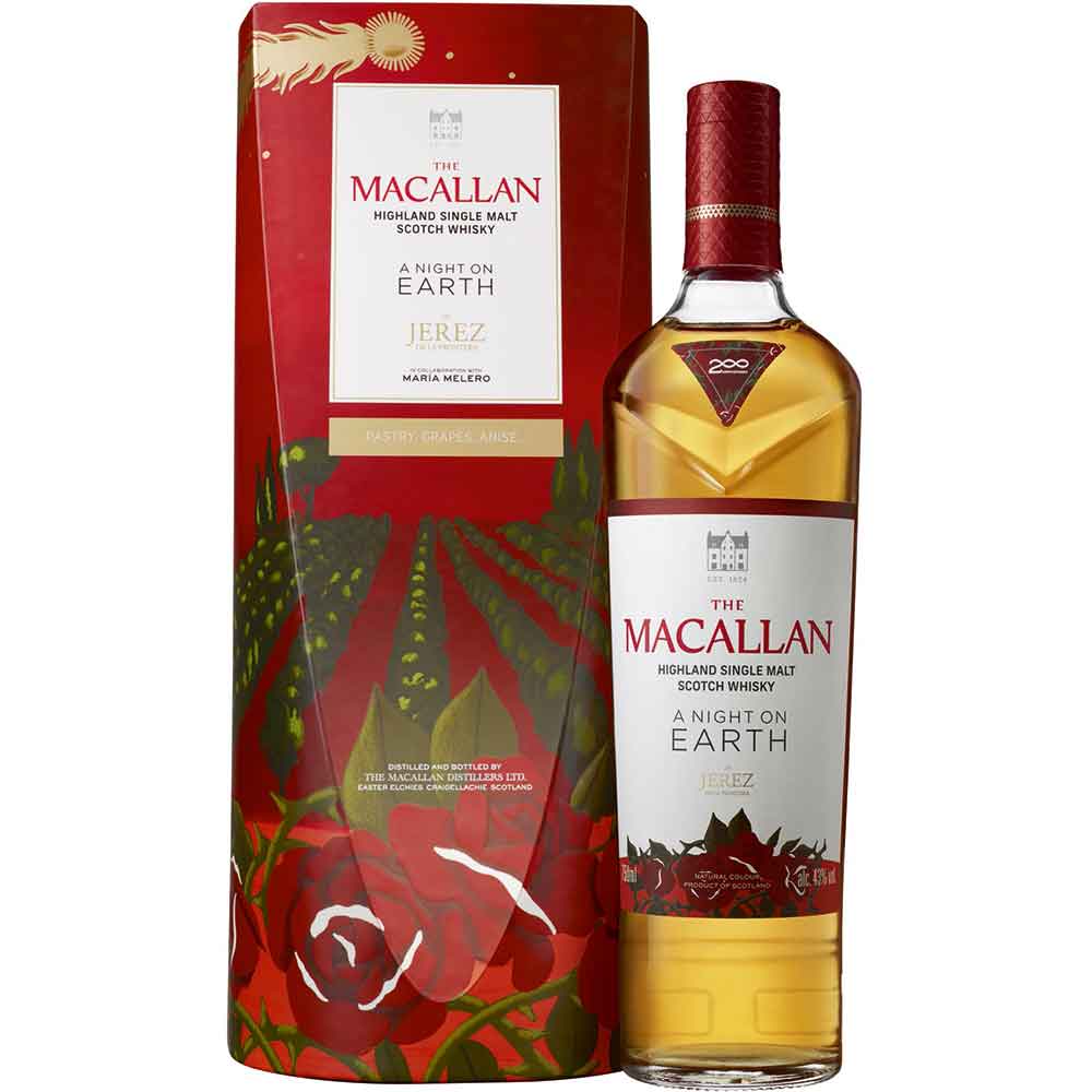 Whisky Macallan Editie Limitata A Night on Earth 2025, 0.7L