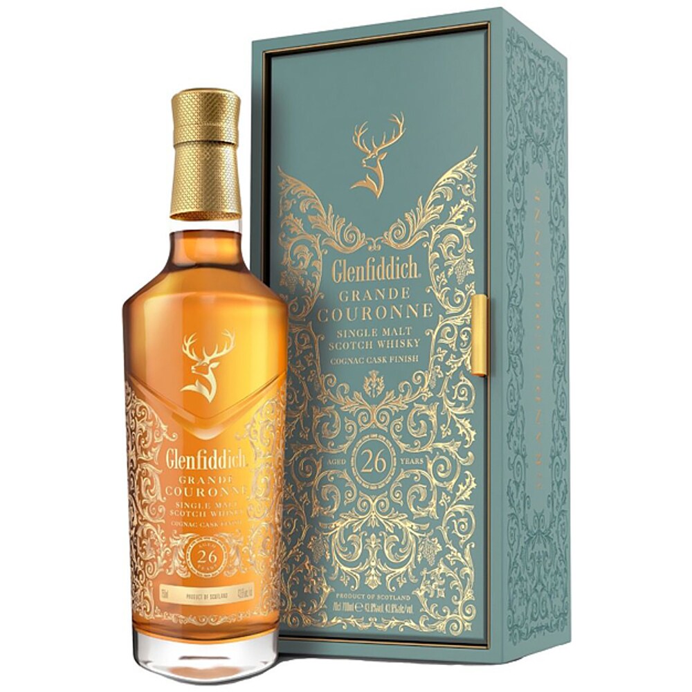 Whisky Glenfiddich 26YO Grand Couronne GBX, 0.7L 