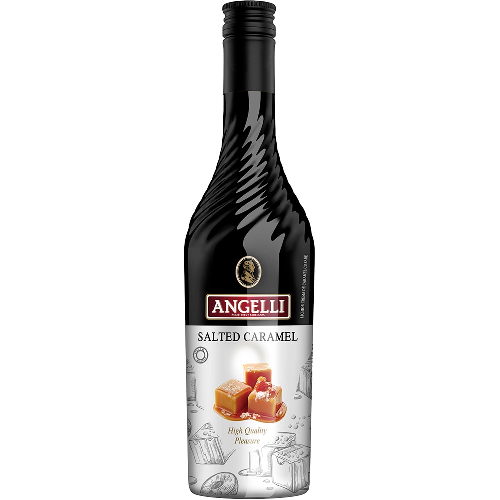 Lichior Angelli Crema de Caramel Sarat, 0.5L