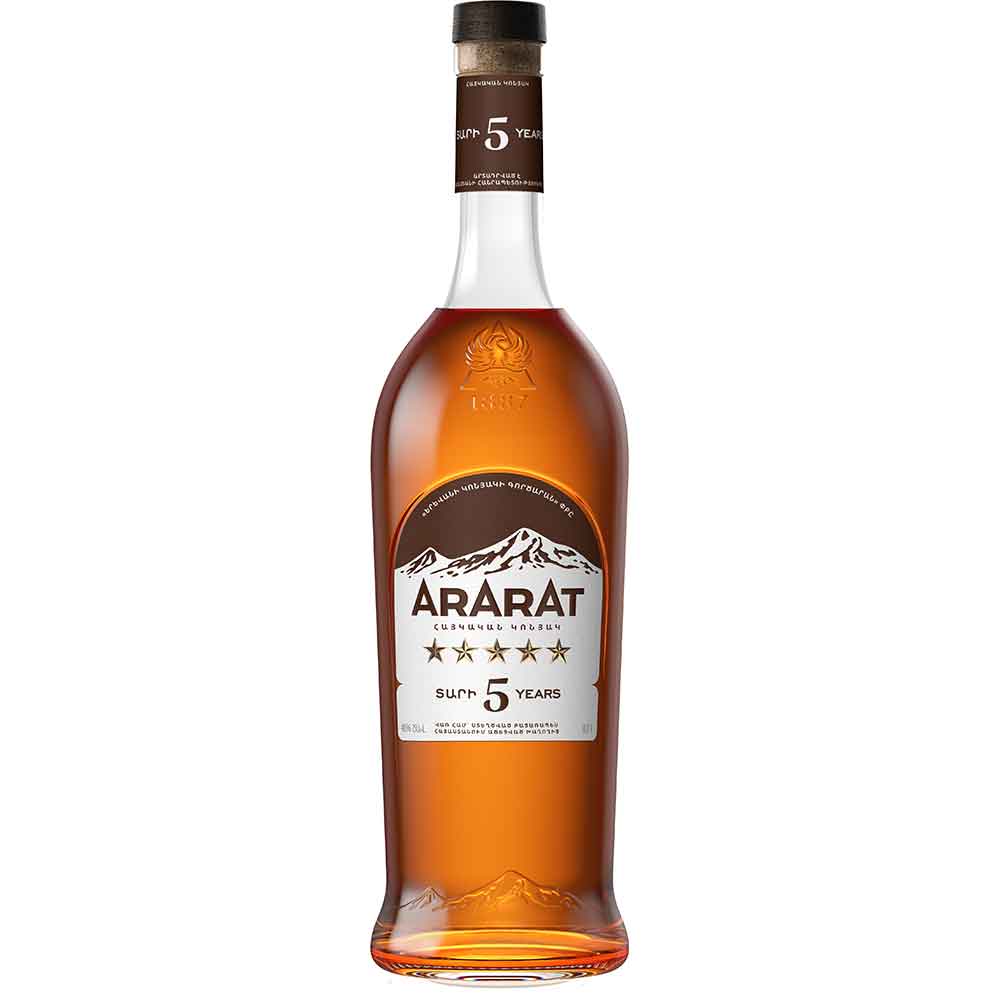 Brandy Ararat 5*, 0.7L
