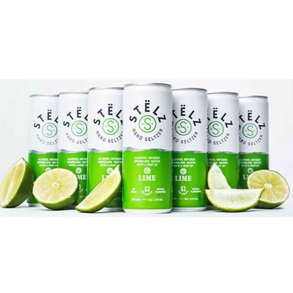 Cocktail cu alcool Stelz Hard Seltzer Lime bax 0.25L x 12 doze