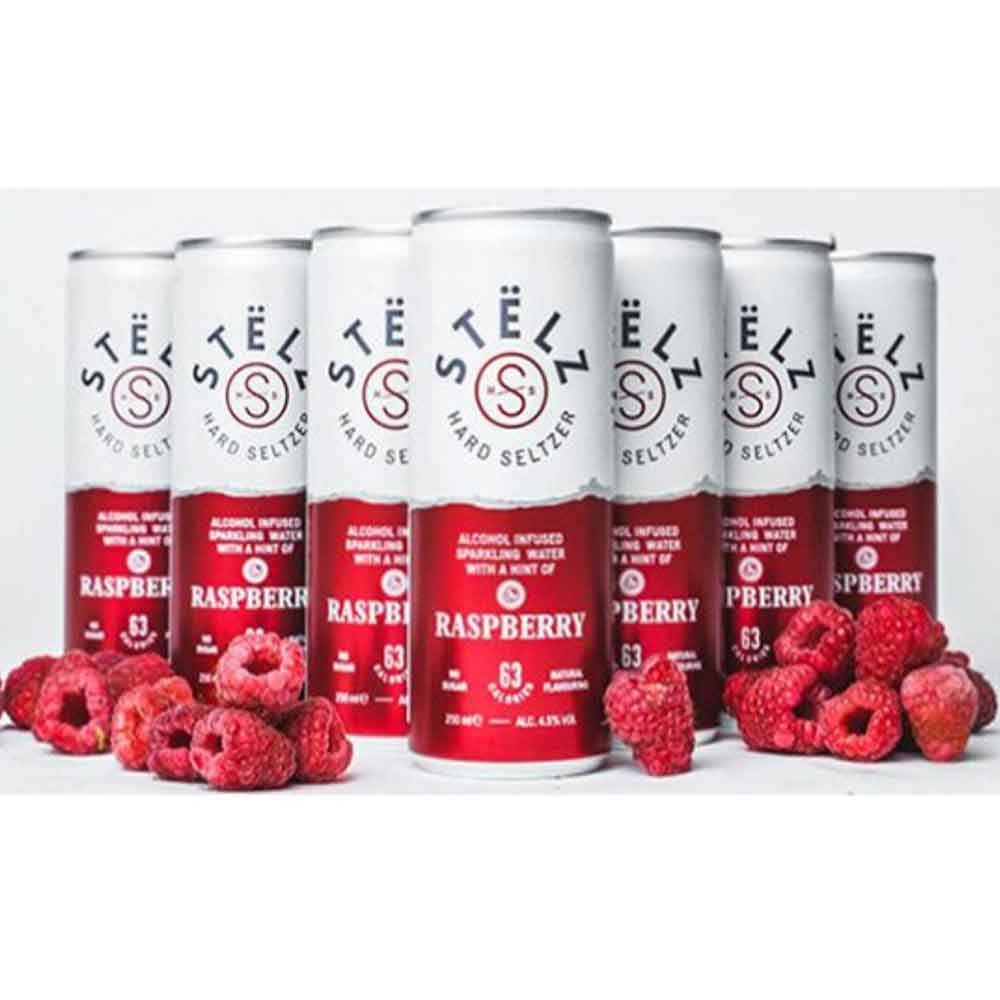 Cocktail cu alcool Stelz Hard Seltzer Raspberry bax 0.25L x 12 doze