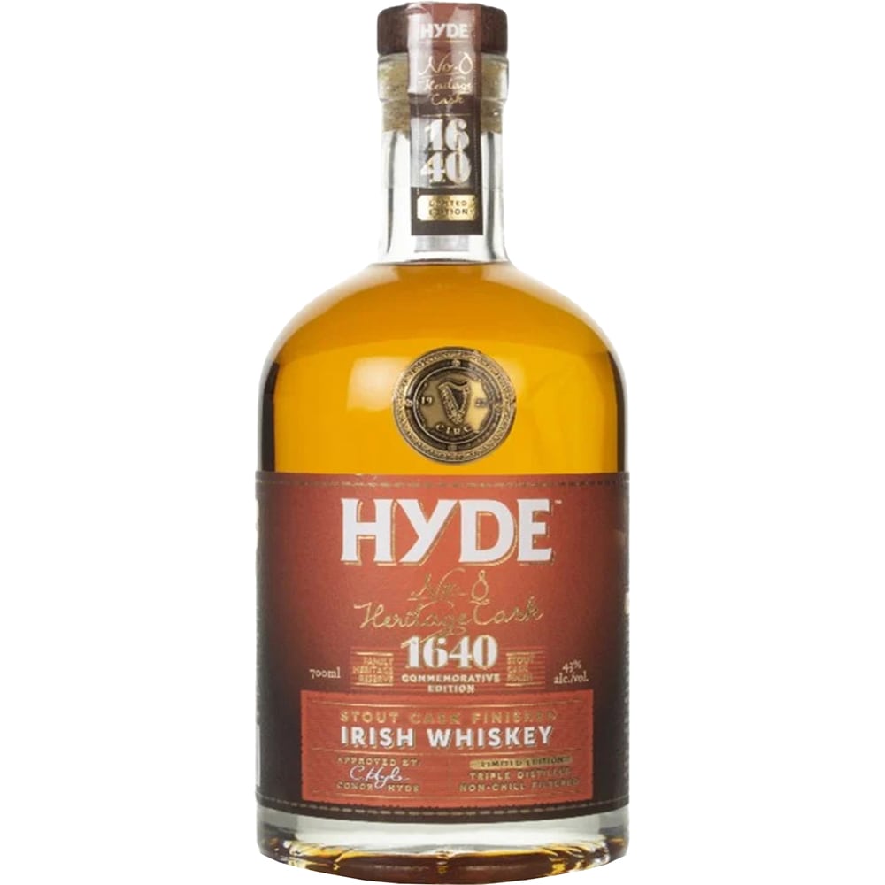 Whisky Hyde #8 Stout Cask Finish, 0.7L