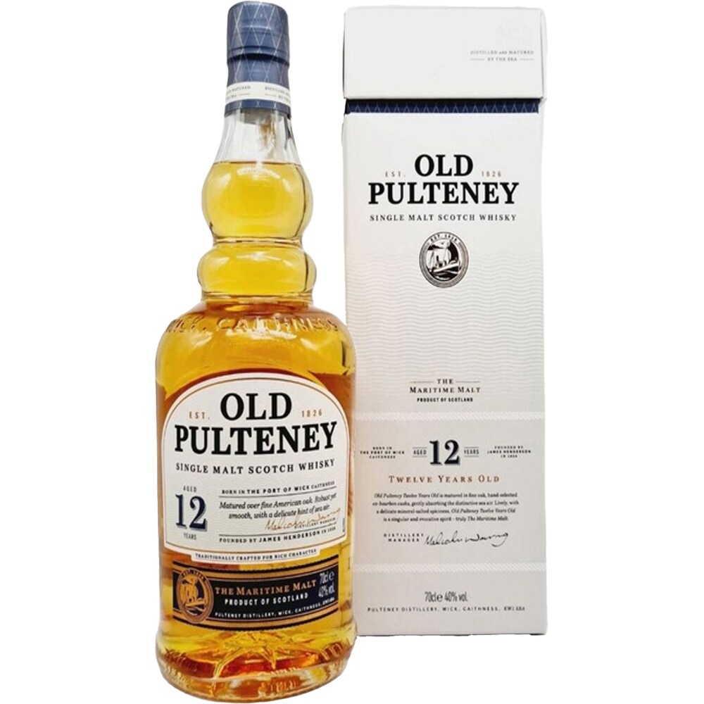 Whisky Old Pulteney 12YO, 0.7L