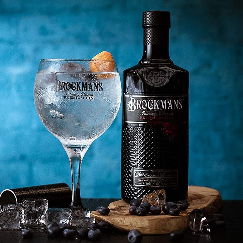 Set Gin Brockmans Premium, 0.7L + 1 pahar