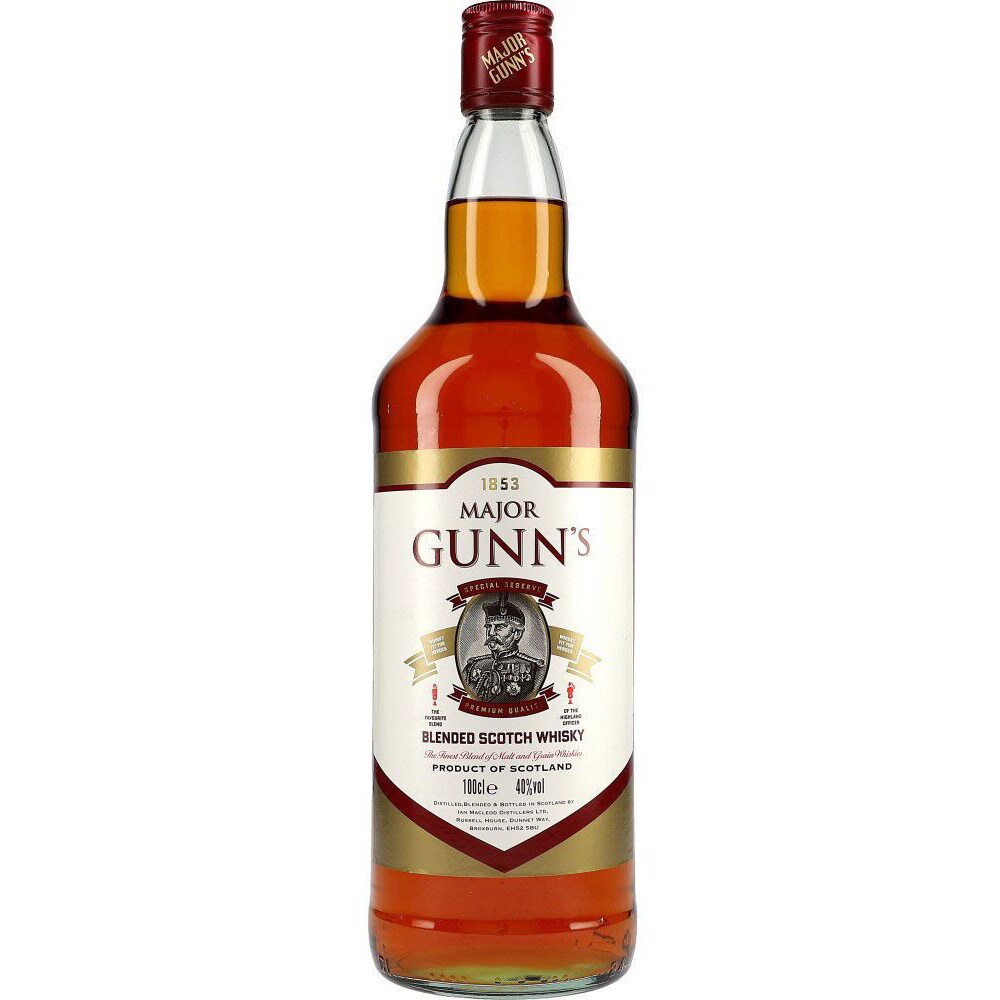 Whisky Major Gunns, 1L