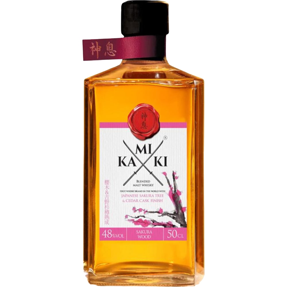 Whisky Kamiki Sakura Wood Finish , 0.5L