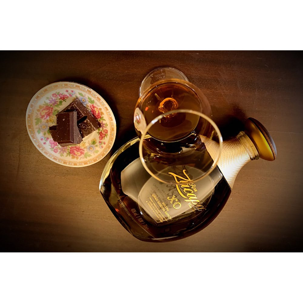 Set Rom Zacapa Centenario Xo Old Ed, 0.7L + 2 pahare