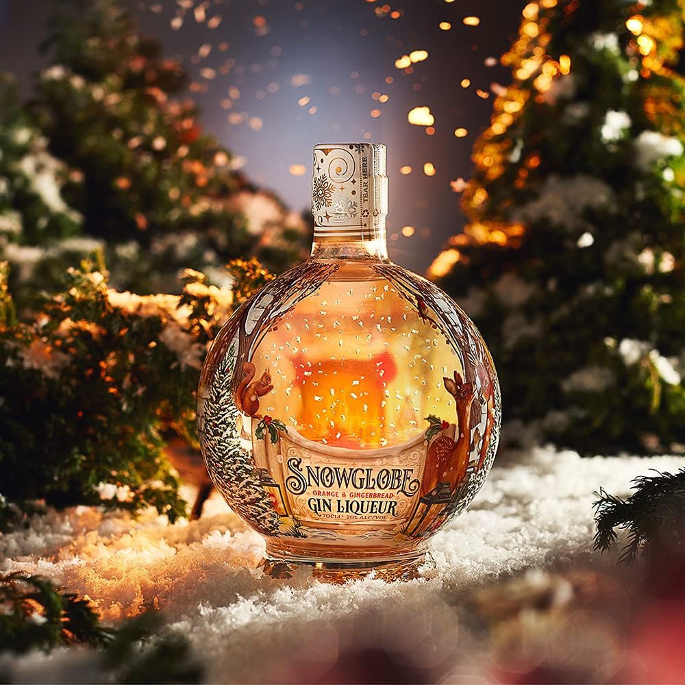 Lichior Glob Craciun Gingerbread, 0.7L