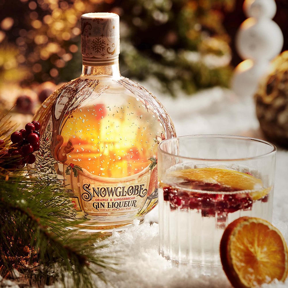 Lichior Glob Craciun Gingerbread, 0.7L