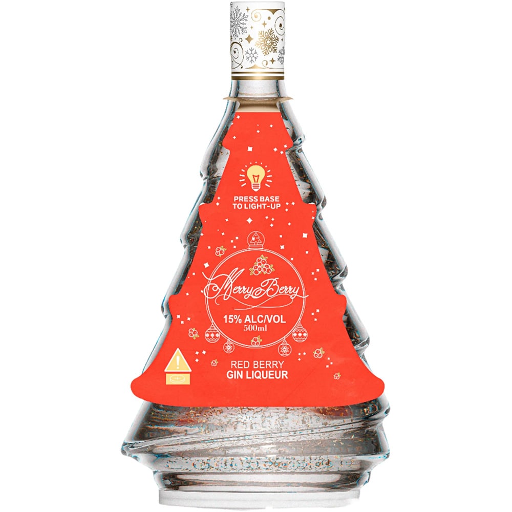 Lichior Brad Craciun Merry Berry, 0.5L