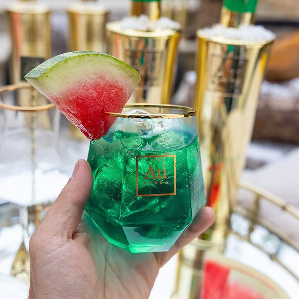 Vodka Au Pepene verde, 0.7L