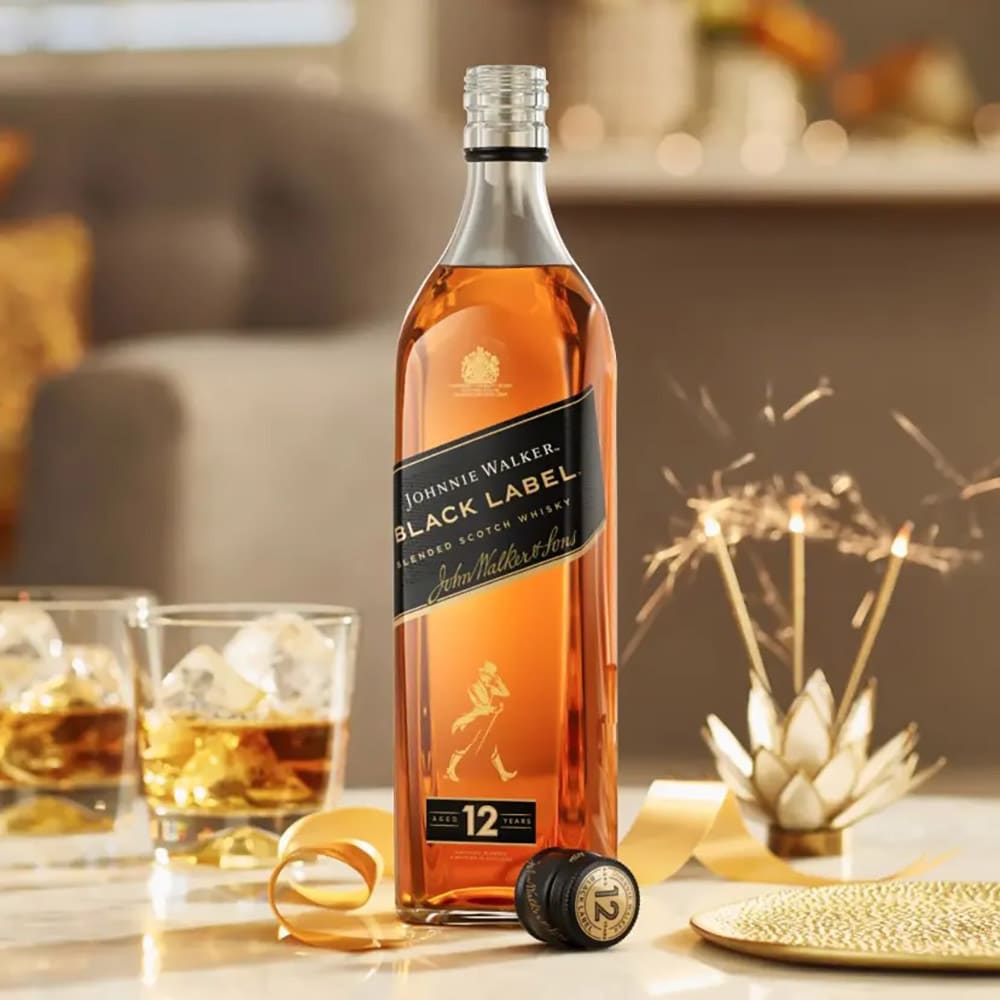 Whisky Johnnie Walker Black, 1L
