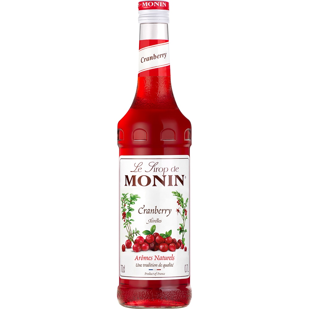 Sirop MONIN Cranberry, 0.7L