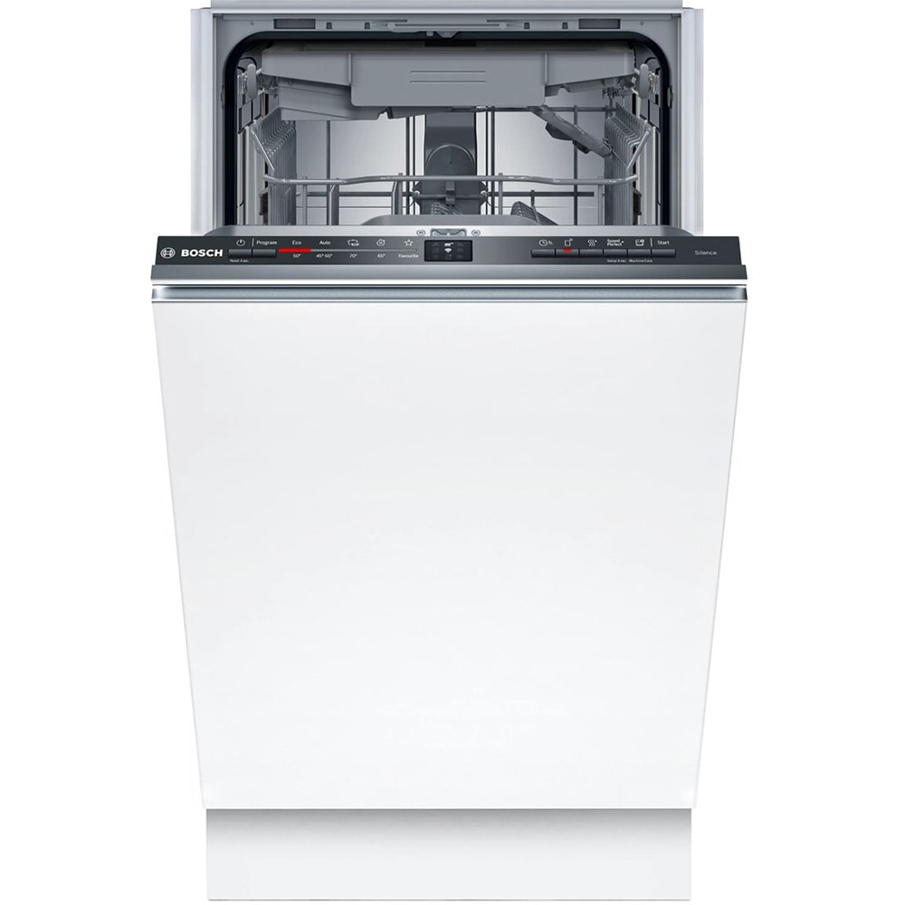 Masina de spalat vase incorporabila BOSCH SPV2HMX02E, 10 seturi, 5 programe, 45 cm, Clasa D, panou comanda inox