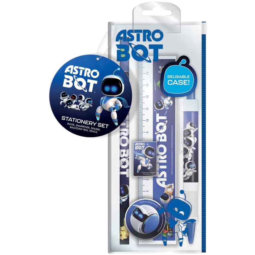 Set papetarie PLAYSTATION Astro Bot, albastru